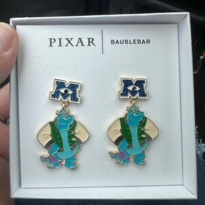 BaubleBar Blue and Green Jewelry Pixar-Inspired Earrings